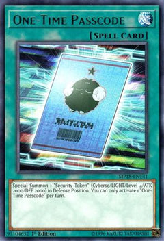 One-Time Passcode (MP18-EN141) - 2018 Mega-Tins Mega Pack 1st Edition-1