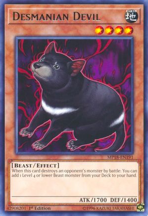 Desmanian Devil (MP18-EN191) - 2018 Mega-Tins Mega Pack 1st Edition-1