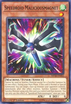 Speedroid Maliciousmagnet (MP18-EN002) - 2018 Mega-Tins Mega Pack 1st Edition-1