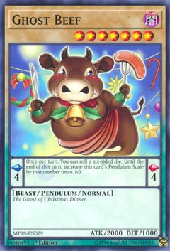 Ghost Beef (MP18-EN029) - 2018 Mega-Tins Mega Pack 1st Edition-1