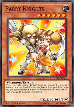 Parry Knights (MP18-EN061) - 2018 Mega-Tins Mega Pack 1st Edition