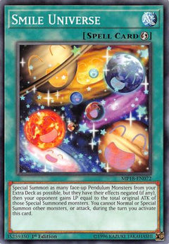 Smile Universe (MP18-EN072) - 2018 Mega-Tins Mega Pack 1st Edition-1