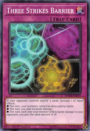 Three Strikes Barrier (MP18-EN079) - 2018 Mega-Tins Mega Pack 1st Edition-1