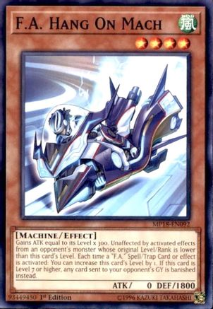 F.A. Hang On Mach (MP18-EN092) - 2018 Mega-Tins Mega Pack 1st Edition-1