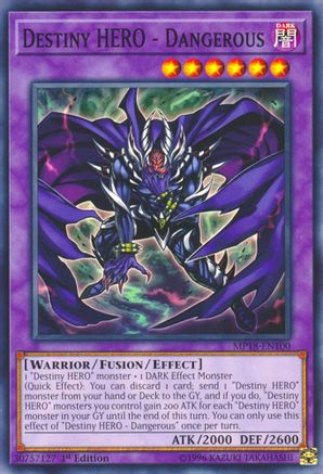 Destiny HERO - Dangerous (MP18-EN100) - 2018 Mega-Tins Mega Pack 1st Edition-1