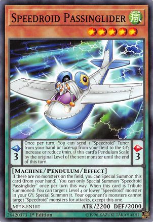 Speedroid Passinglider (MP18-EN102) - 2018 Mega-Tins Mega Pack 1st Edition-1