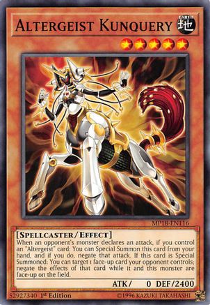 Altergeist Kunquery (MP18-EN116) - 2018 Mega-Tins Mega Pack 1st Edition-1