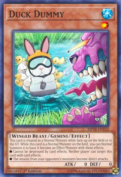 Duck Dummy (MP18-EN122) - 2018 Mega-Tins Mega Pack 1st Edition-1