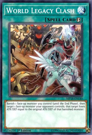 World Legacy Clash (MP18-EN140) - 2018 Mega-Tins Mega Pack 1st Edition-1