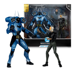 DC MULTIVERSE - MEGAFIG 2PK - ROOKIE (BATMAN: END GAME) AND MR. BLOOM - Exclusive SDCC-1