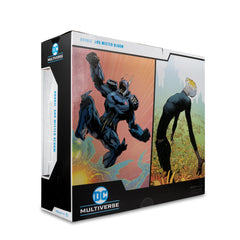 DC MULTIVERSE - MEGAFIG 2PK - ROOKIE (BATMAN: END GAME) AND MR. BLOOM - Exclusive SDCC-2
