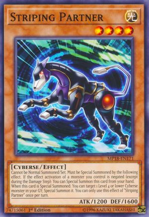 Striping Partner (MP18-EN171) - 2018 Mega-Tins Mega Pack 1st Edition-1