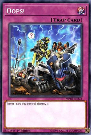 Oops! (MP18-EN223) - 2018 Mega-Tins Mega Pack 1st Edition-1