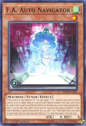 F.A. Auto Navigator (MP18-EN225) - 2018 Mega-Tins Mega Pack 1st Edition-1