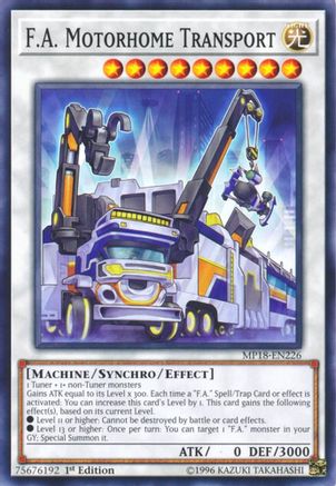 F.A. Motorhome Transport (MP18-EN226) - 2018 Mega-Tins Mega Pack 1st Edition-1