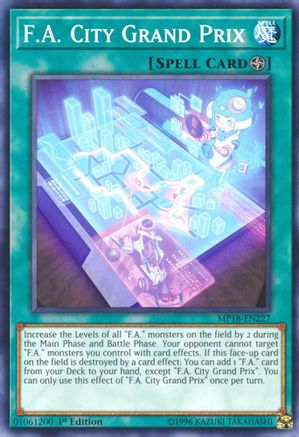 F.A. City Grand Prix (MP18-EN227) - 2018 Mega-Tins Mega Pack 1st Edition-1