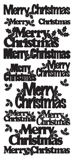 Peel-Off Stickers Merry Christmas var. sizes-3