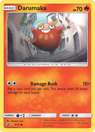 Darumaka/70 - Dragon Majesty Reverse Holofoil-1