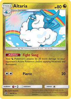 Altaria 40/70 - Dragon Majesty Holofoil-1