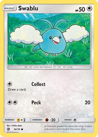 Swablu (56) 56/70 - Dragon Majesty-1