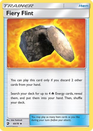 Fiery Flint 60/70 - Dragon Majesty Reverse Holofoil-1