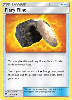 Fiery Flint 60/70 - Dragon Majesty Reverse Holofoil-1