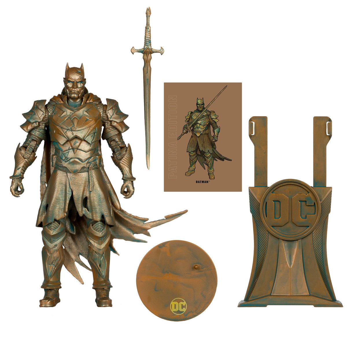 DC Multiverse - Dark Knights of Steel - Batman (Patina Edition) - Exclusive-2