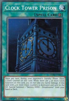 Clock Tower Prison (LEHD-ENA19) - Legendary Hero Decks 1st Edition-1