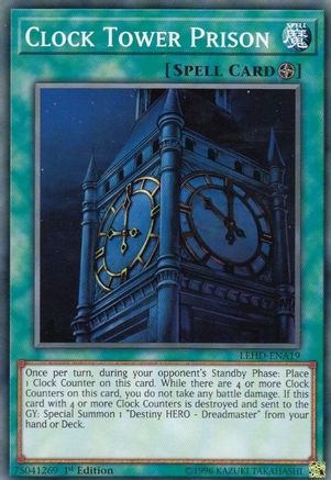 Clock Tower Prison (LEHD-ENA19) - Legendary Hero Decks 1st Edition-1
