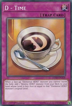 D - Time (LEHD-ENA28) - Legendary Hero Decks 1st Edition-1