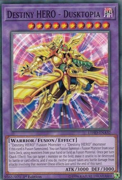 Destiny HERO - Dusktopia (LEHD-ENA32) - Legendary Hero Decks 1st Edition-1