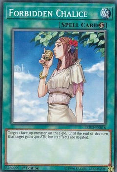 Forbidden Chalice (LEHD-ENB16) - Legendary Hero Decks 1st Edition-1