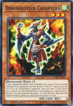 Dinowrestler Capaptera (SOFU-EN007) - Soul Fusion Unlimited-1