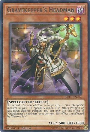Gravekeeper's Headman (SOFU-EN012) - Soul Fusion Unlimited-1