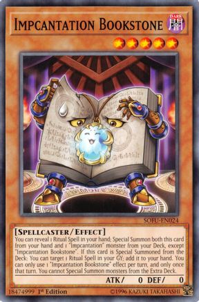 Impcantation Bookstone (SOFU-EN024) - Soul Fusion Unlimited-1
