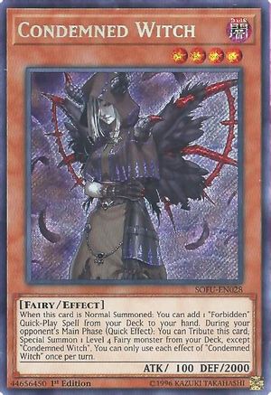 Condemned Witch (SOFU-EN028) - Soul Fusion 1st Edition-1