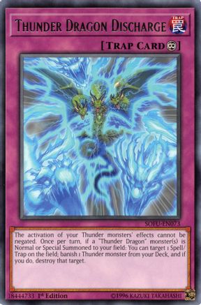 Thunder Dragon Discharge (SOFU-EN073) - Soul Fusion Unlimited-1