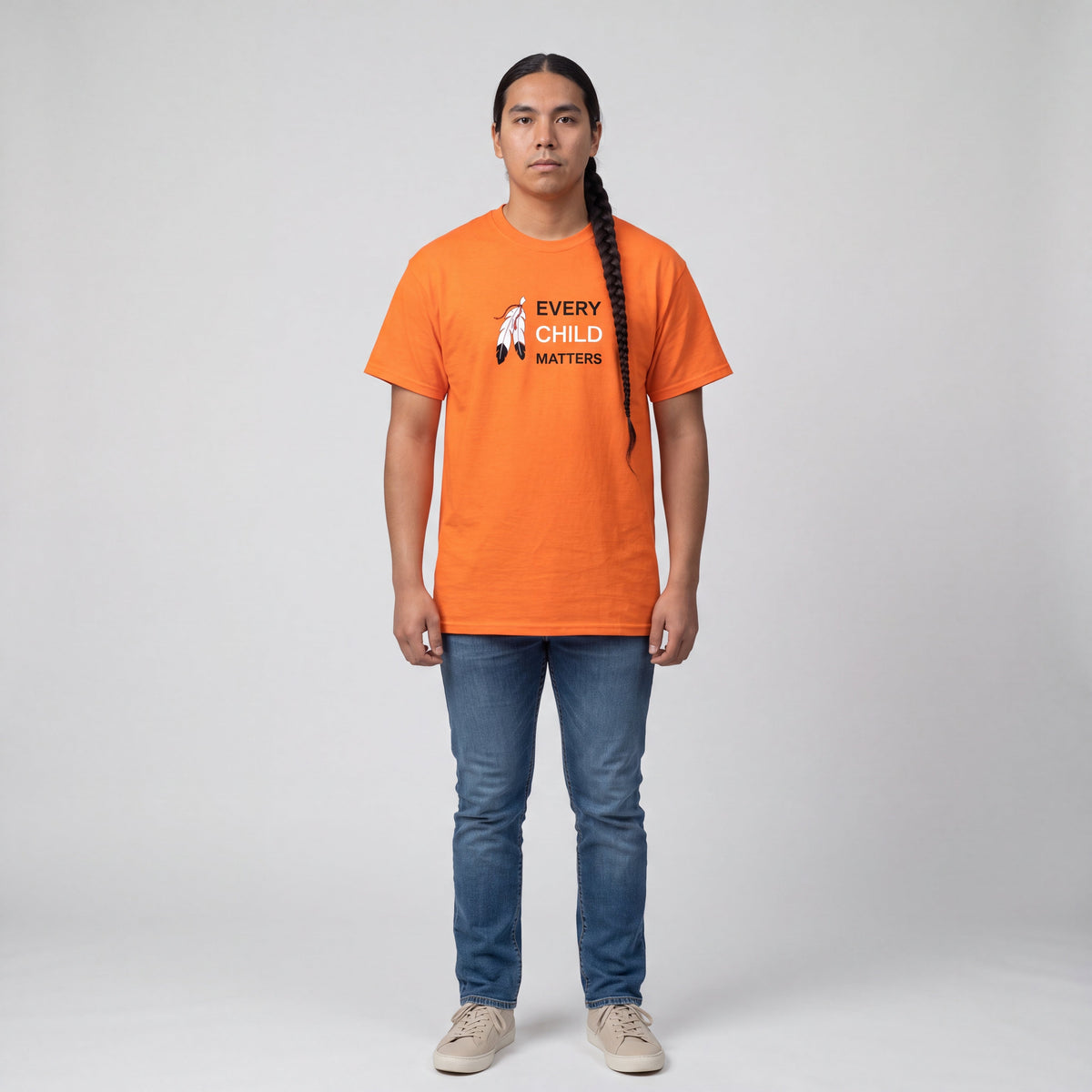 Every Child Matters Shirt (Feathers)
