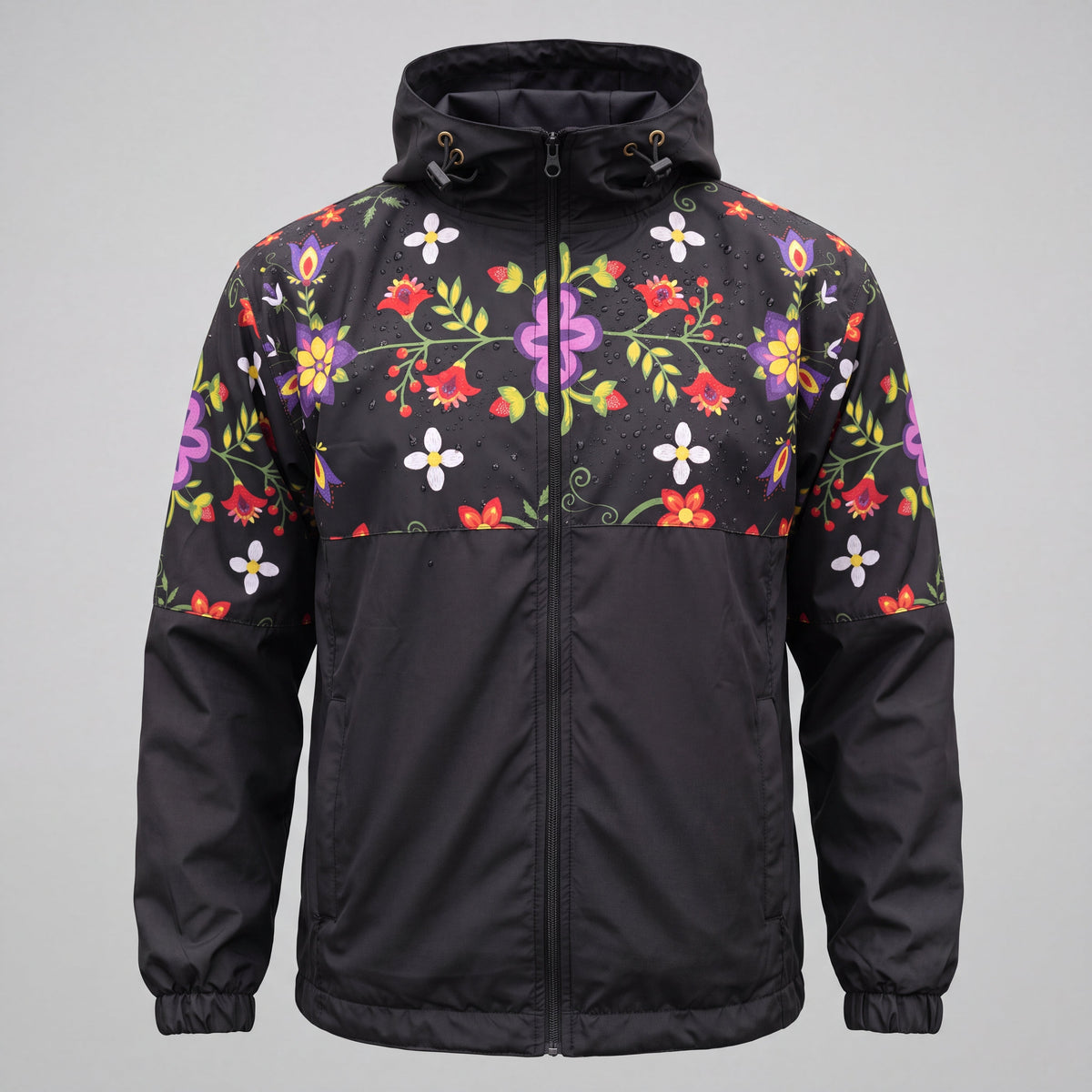Midnight Bloom Windbreaker-2