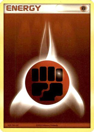 Fighting Energy (2005 Unnumbered) - League & Championship Cards-1