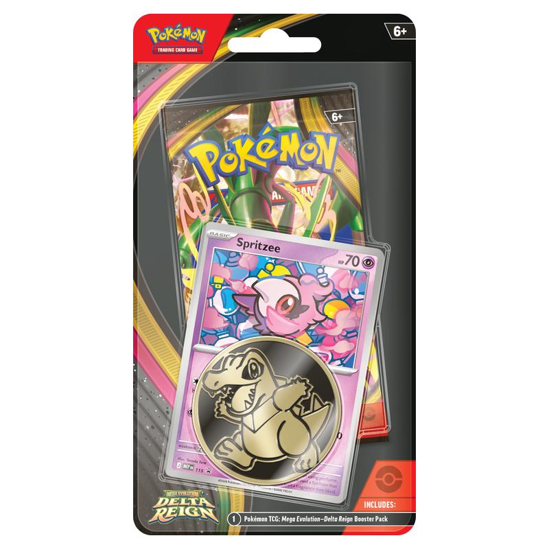 (Preorder) Pokémon TCG - Mega Evolution - Delta Reign - Checklane Blister Pack Bundle (Set of 2)