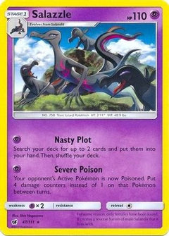 Salazzle - 47/111 (SM Crimson Invasion) - Deck Exclusives-1