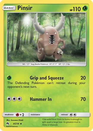 Pinsir/214 - SM  Lost Thunder-1