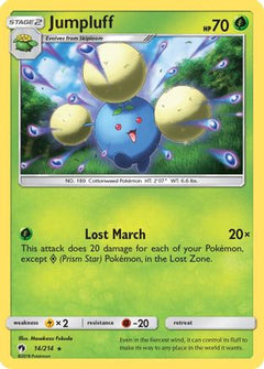 Jumpluff/214 - SM  Lost Thunder Holofoil-1