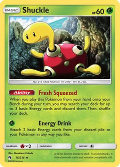 Shuckle 16/214 - SM  Lost Thunder-1