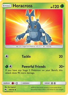 Heracross 18/214 - SM  Lost Thunder-1