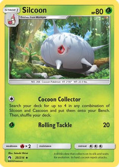 Silcoon/214 - SM  Lost Thunder Reverse Holofoil-1