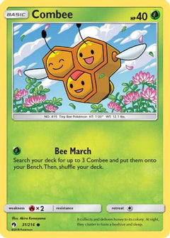 Combee 31/214 - SM  Lost Thunder-1