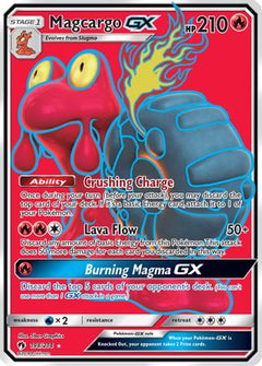Magcargo GX (Full Art)/214 - SM  Lost Thunder Holofoil-1