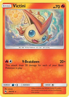 Victini 49/214 - SM  Lost Thunder-1